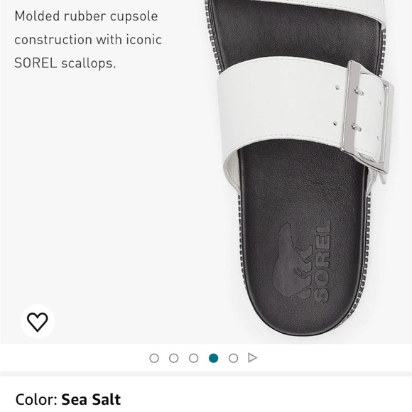 SOREL: 10.5 Women’s Roaming Slide Sandals - Sea Salt - Picture 12 of 12